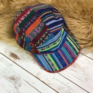Forever 21 Colored Striped Hat